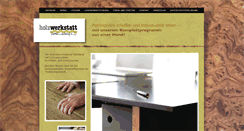 Desktop Screenshot of holzwerkstatt.de